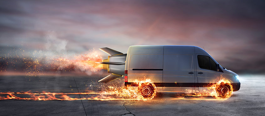 DevSecOps Velocity Concept with Rocket Van