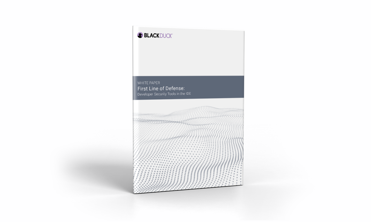First Line of Defense: Developer Security Tools in the IDE