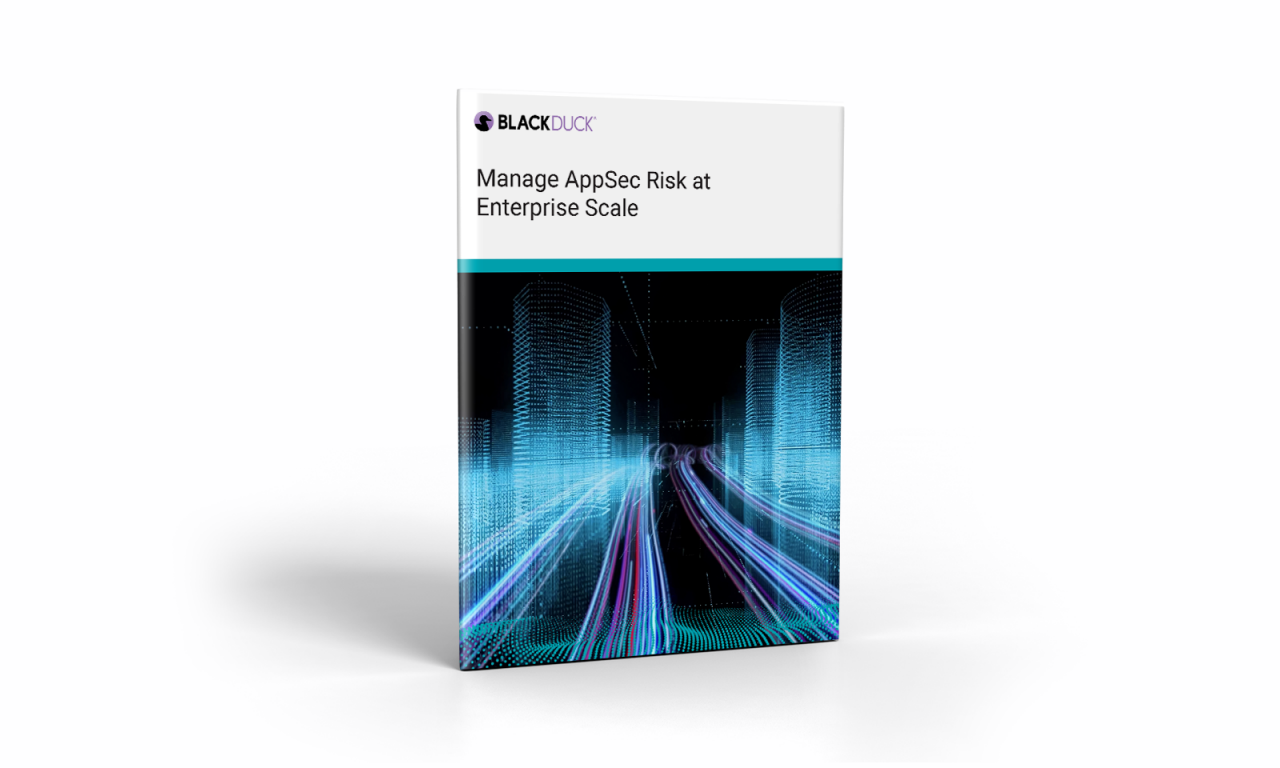 Manage AppSec Risk at Enterprise Scale eBook