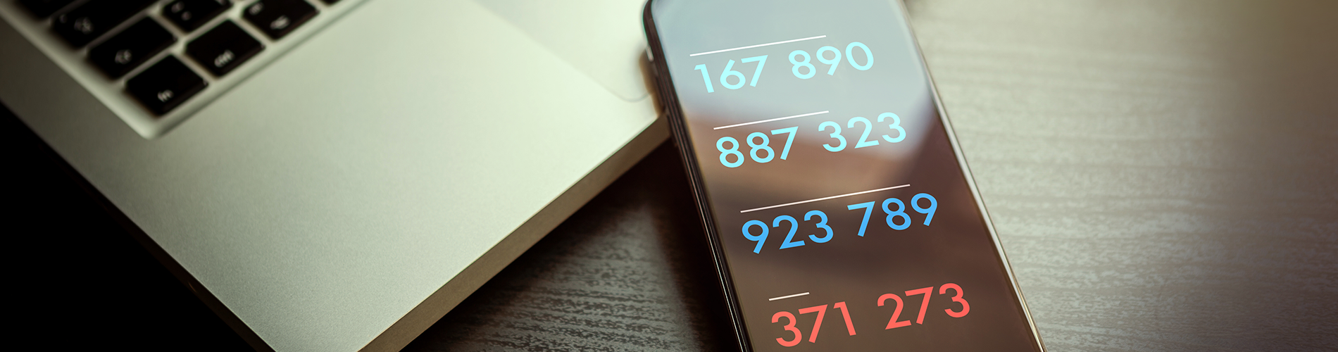 Two-Factor Authentication Code Display